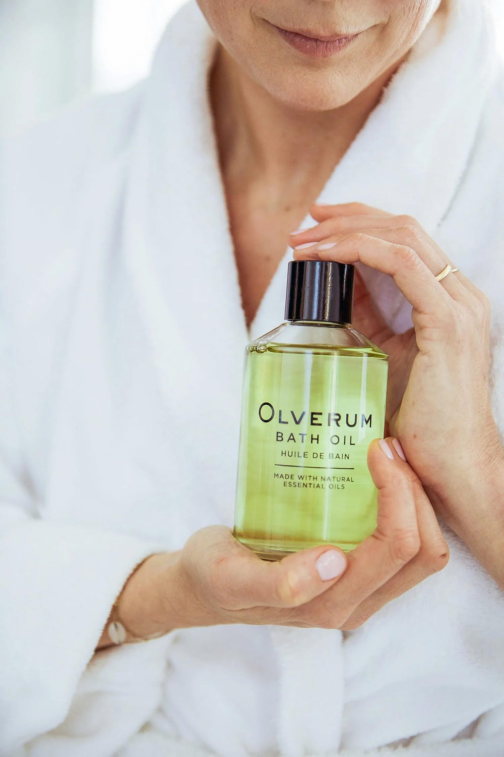 OLVERUM senteurs-aromatiques, ambiance zen pendant le bain.