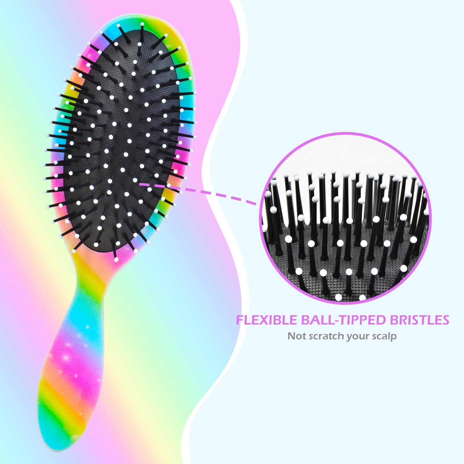 Brosse OlyPegic, poignée ergonomique pour une prise en main sûre.