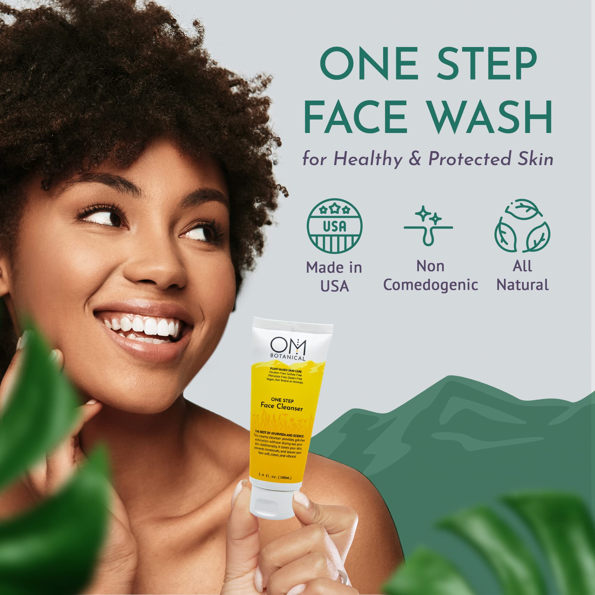 OM Botanical Formule Ayurvédique Purifiante: apaise la peau et clarifie les pores.