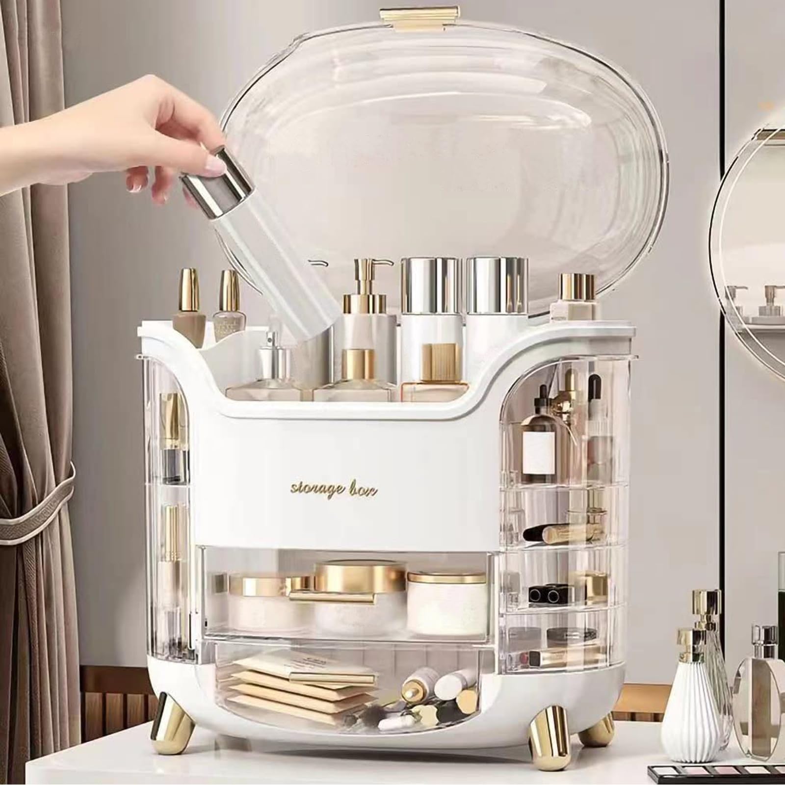 Omeily cadeau beauté idéal — organisé pour soins et maquillage.