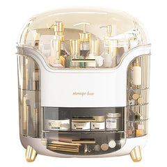 Omeily Upgrade – grand organisateur maquillage étagère transparent et visibilité facile.