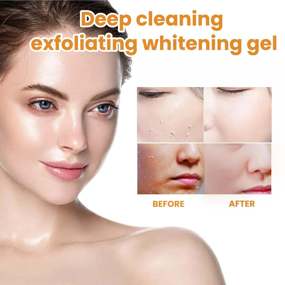 Omexry gel exfoliant orange – Texture crèmeuse facilitant le massage purifiant