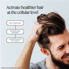 OMI WellBeauty – étiquette détaillant les peptides et l’action sur les follicules