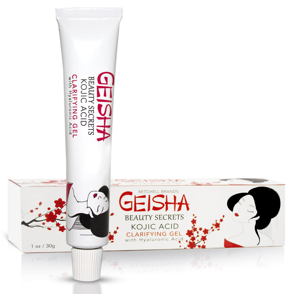 OMIC Geisha Gel Kojic Acide – Flacon clarifiant pour un teint uniforme et lumineux.