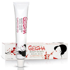 OMIC Geisha Gel Kojic Acide – Flacon clarifiant pour un teint uniforme et lumineux.