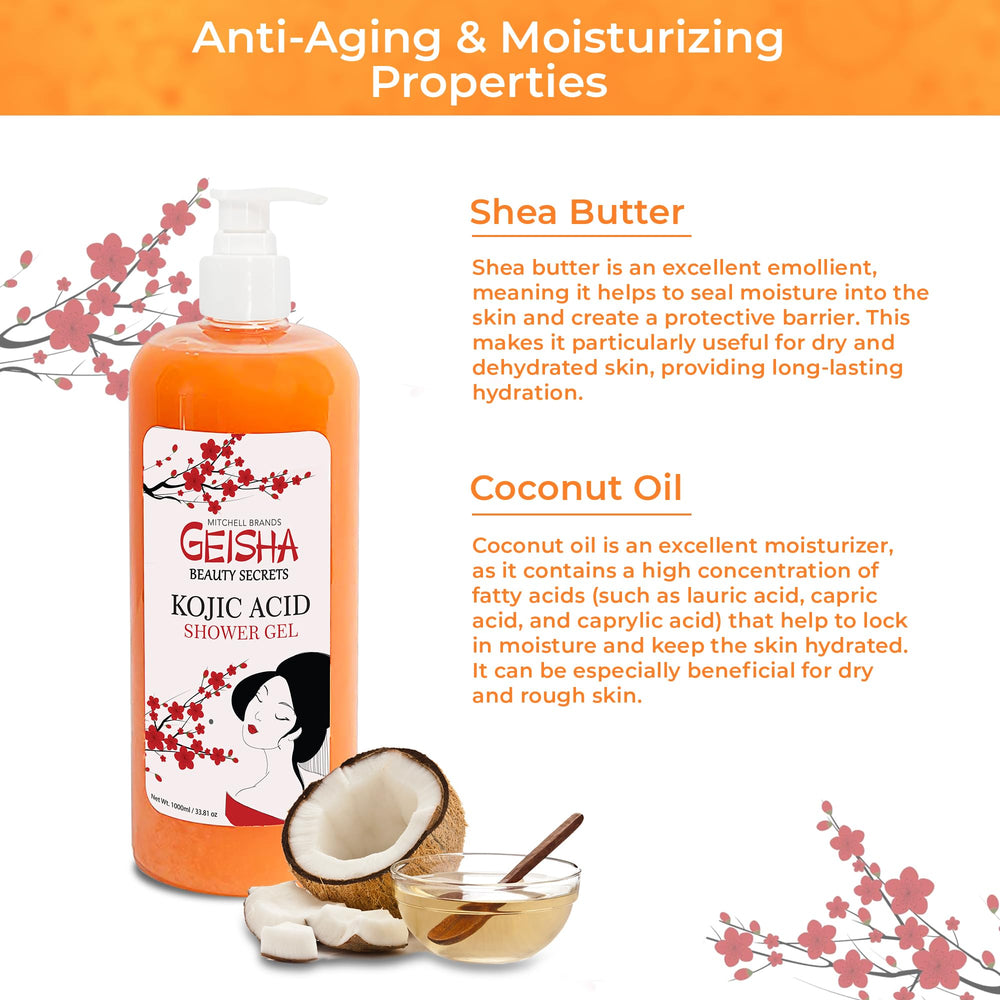 OMIC Geisha, mousse lavante riche qui laisse la peau douce et propre.