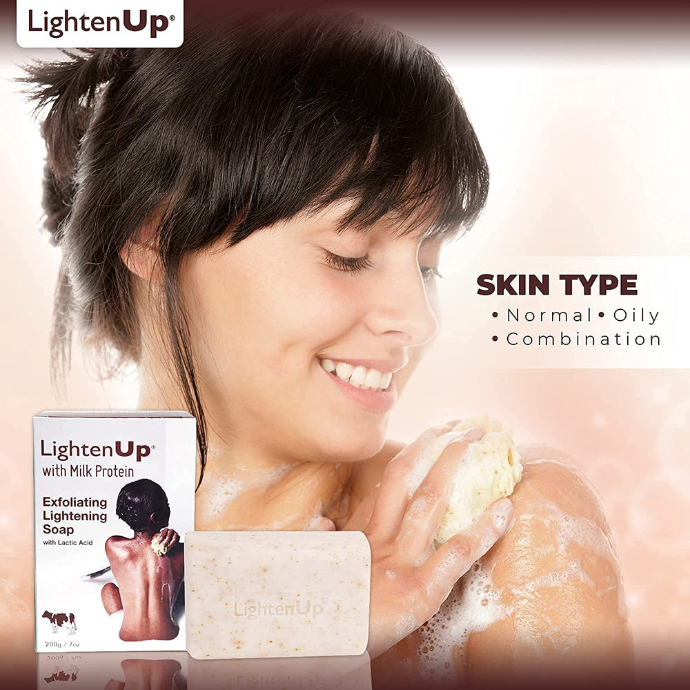 OMIC Lighten-Up application sur les genoux et les aisselles pour un soin ciblé.
