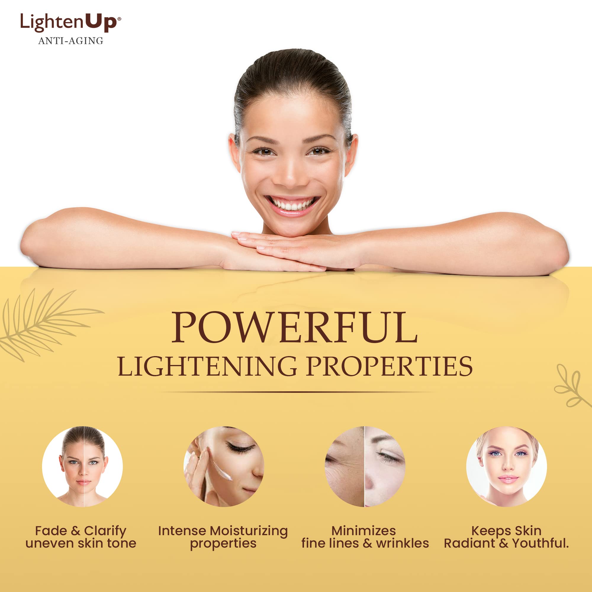 OMIC Lighten-Up creme decollete pour décolleté lumineux et uniforme