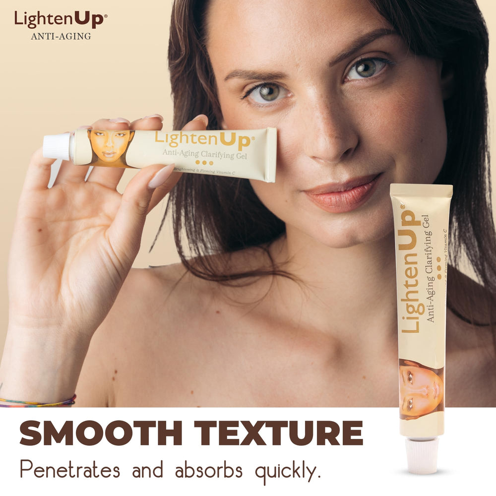 Huile d’Argan dans Lighten-Up pour nourrir et assouplir la peau.