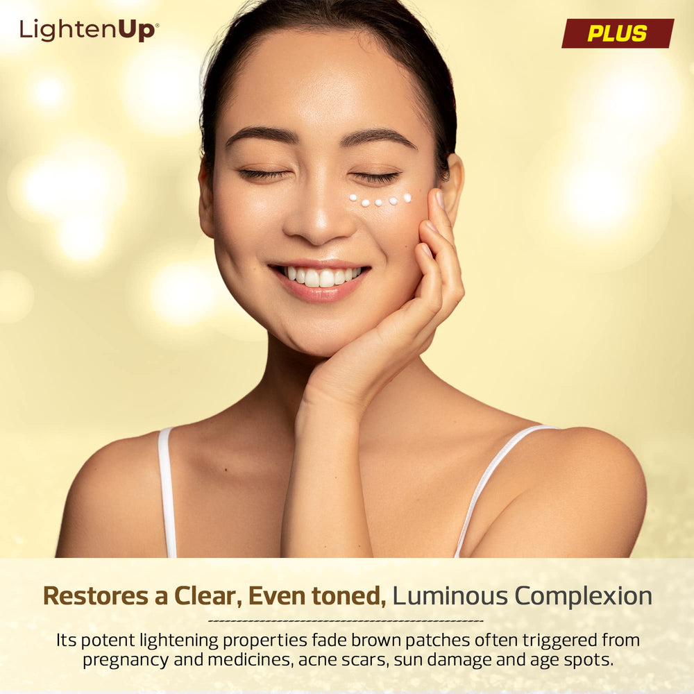 Huile de coco dans Lighten-Up, nourrissante pour la peau.