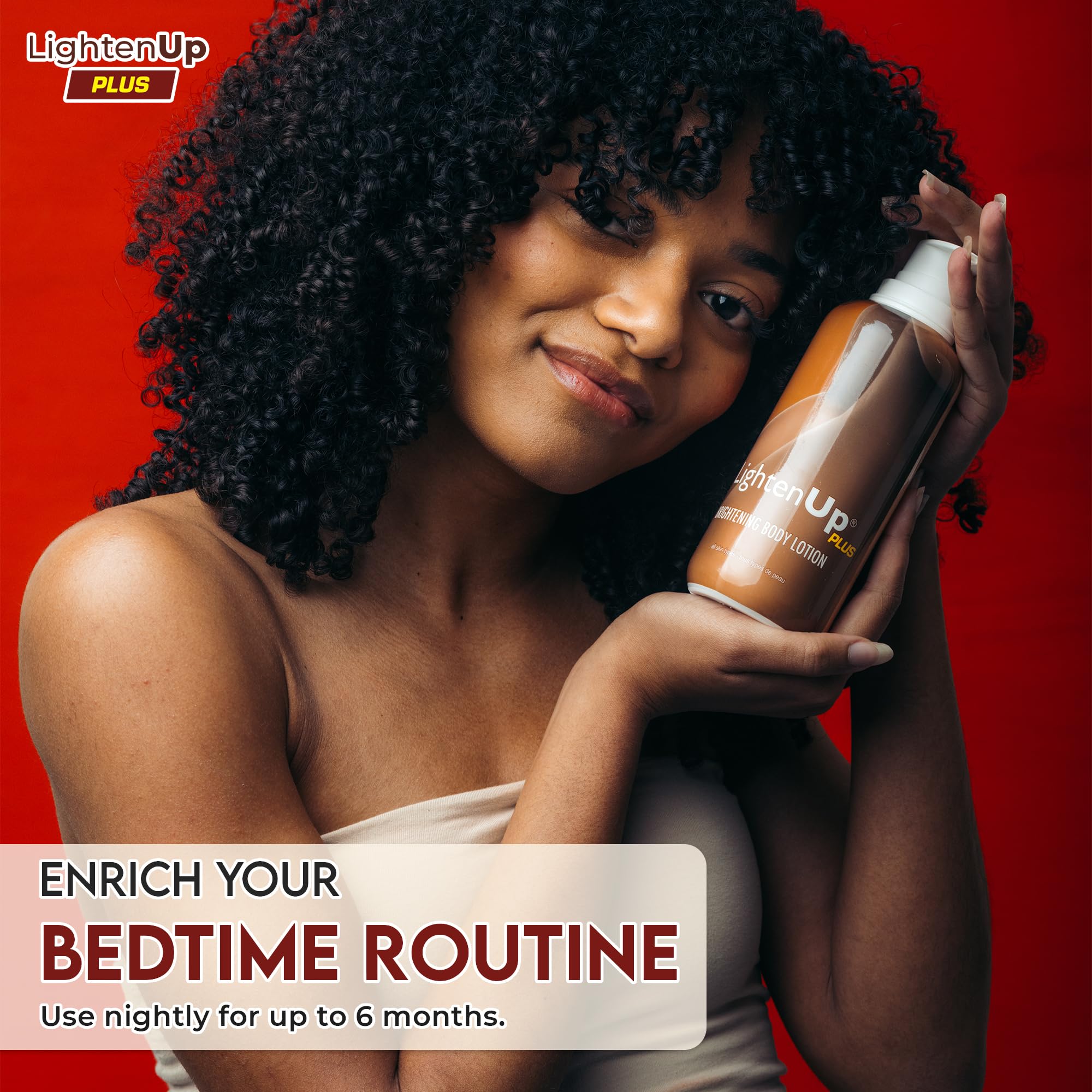 Huile de ricin jamaïcaine utilisée par Lighten-Up pour nourrir la peau.