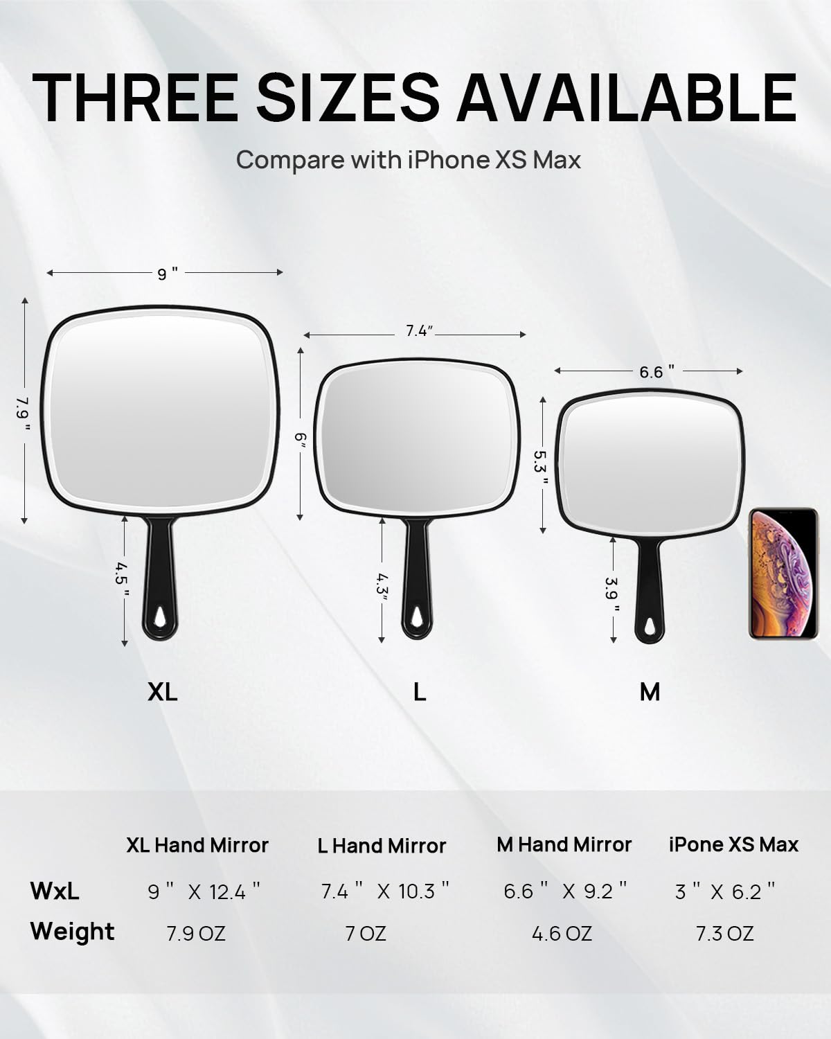 Miroir OMIRO, grande surface de vision, permet un regard rapide sur l’ensemble.