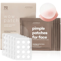 OMMA pansement hydrocolloïde pour le visage, extraction des impuretés.