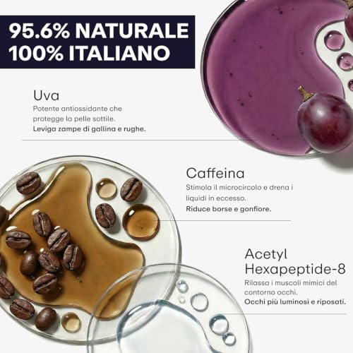 Omnis Uomo adapté à tous les types de peau, formulation légère.
