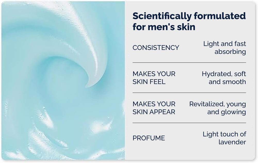 Omnis Uomo crème visage packaging élégant – soin quotidien simple et efficace.