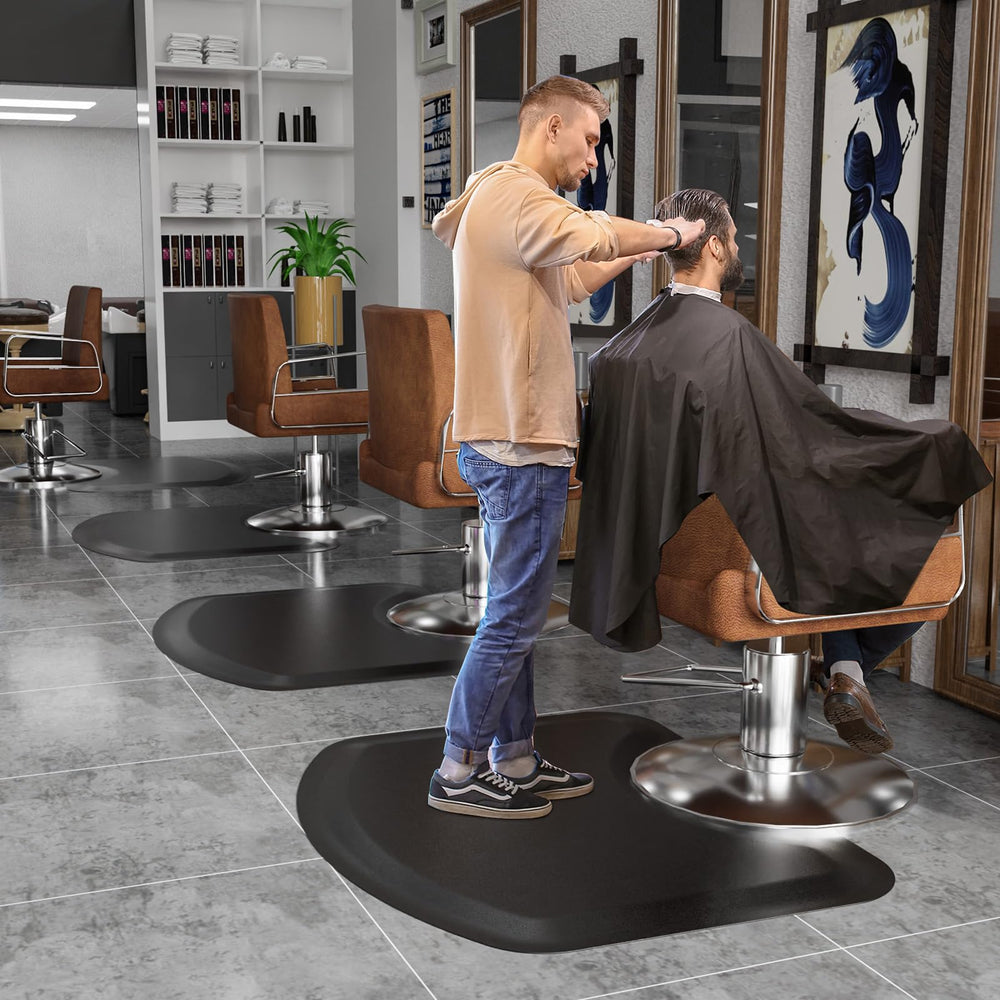 OmySalon Tapis anti-fatigue s'adapte base ronde de chaise.