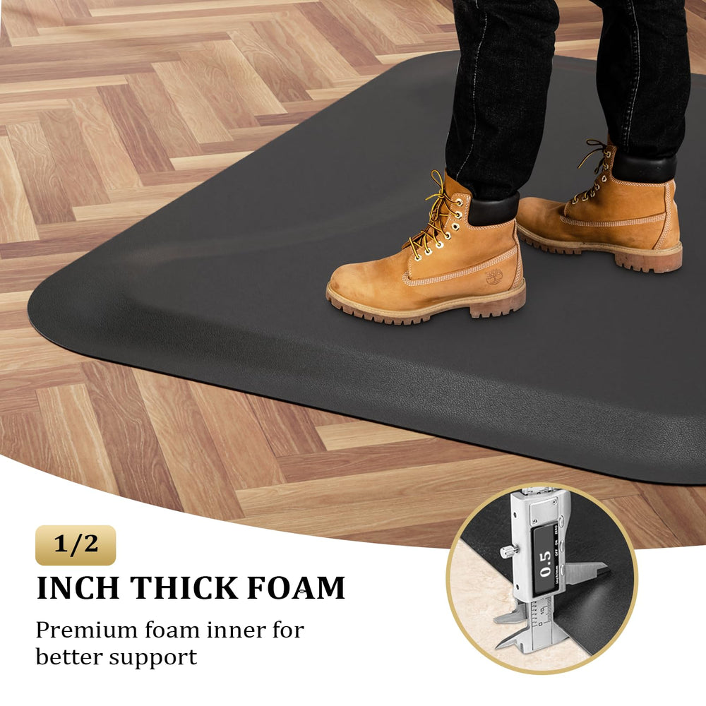 OmySalon Tapis anti-fatigue nettoyage facile avec chiffon.