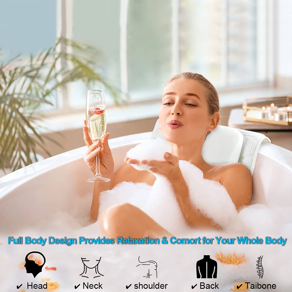 OMYSTYLE soutien-nuque pour une relaxation durant le bain