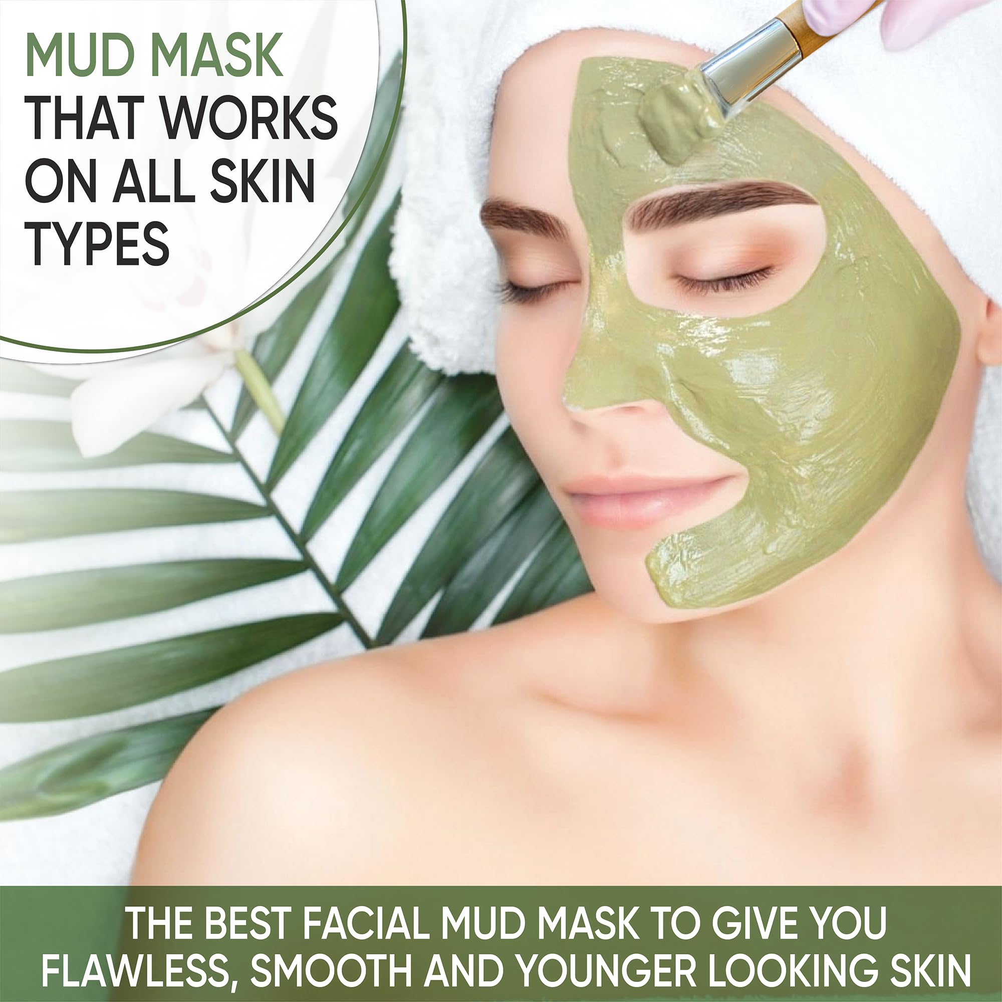 Pores resserrés et teint uniforme après le masque vert matcha Once Upon A Tea.