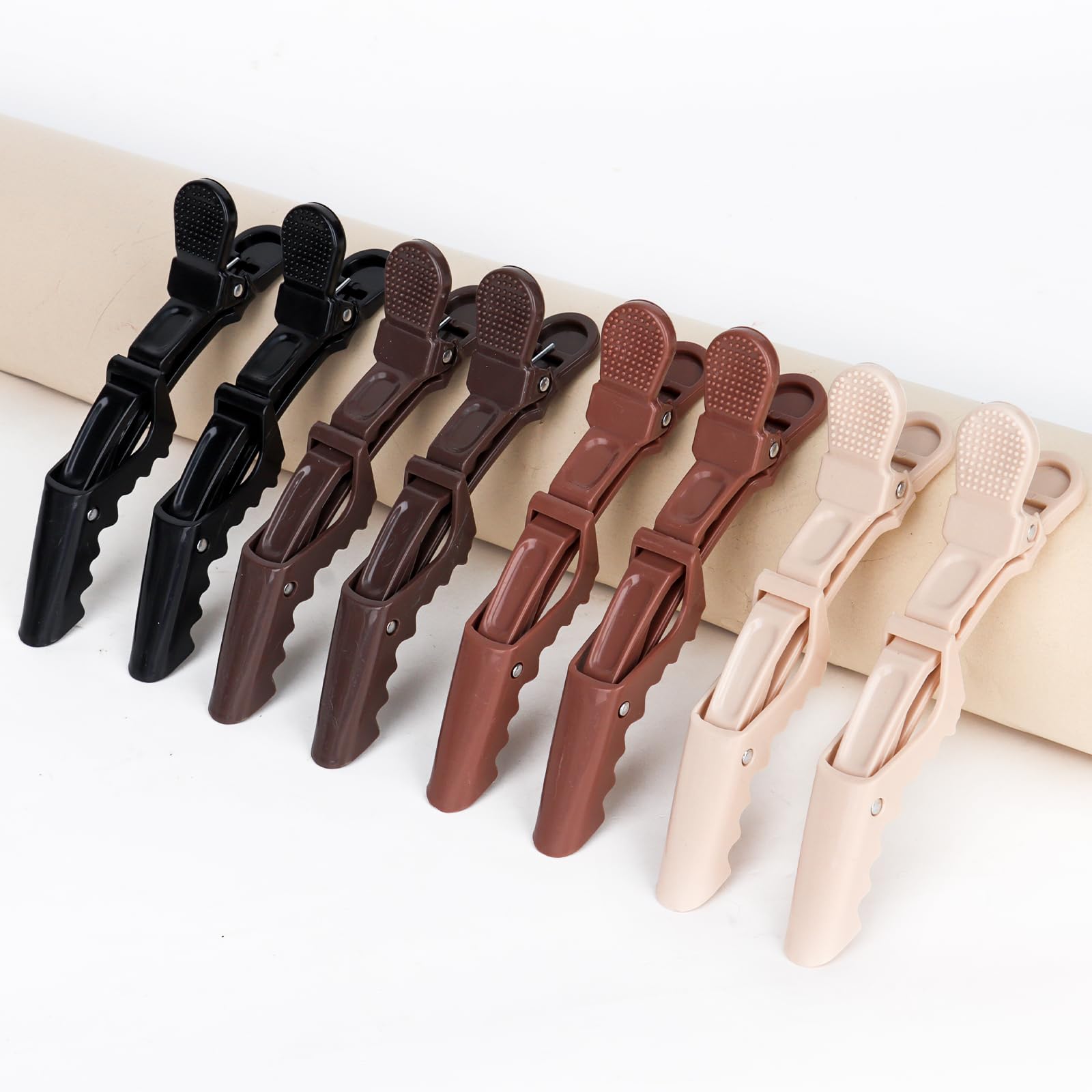 Utilisations polyvalentes Ondder: pinces solides pour coiffure et usage bureautique léger.