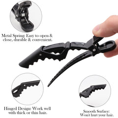 Ondder pinces-cheveux grip professionnel, tenue solide même sur cheveux mouillés.