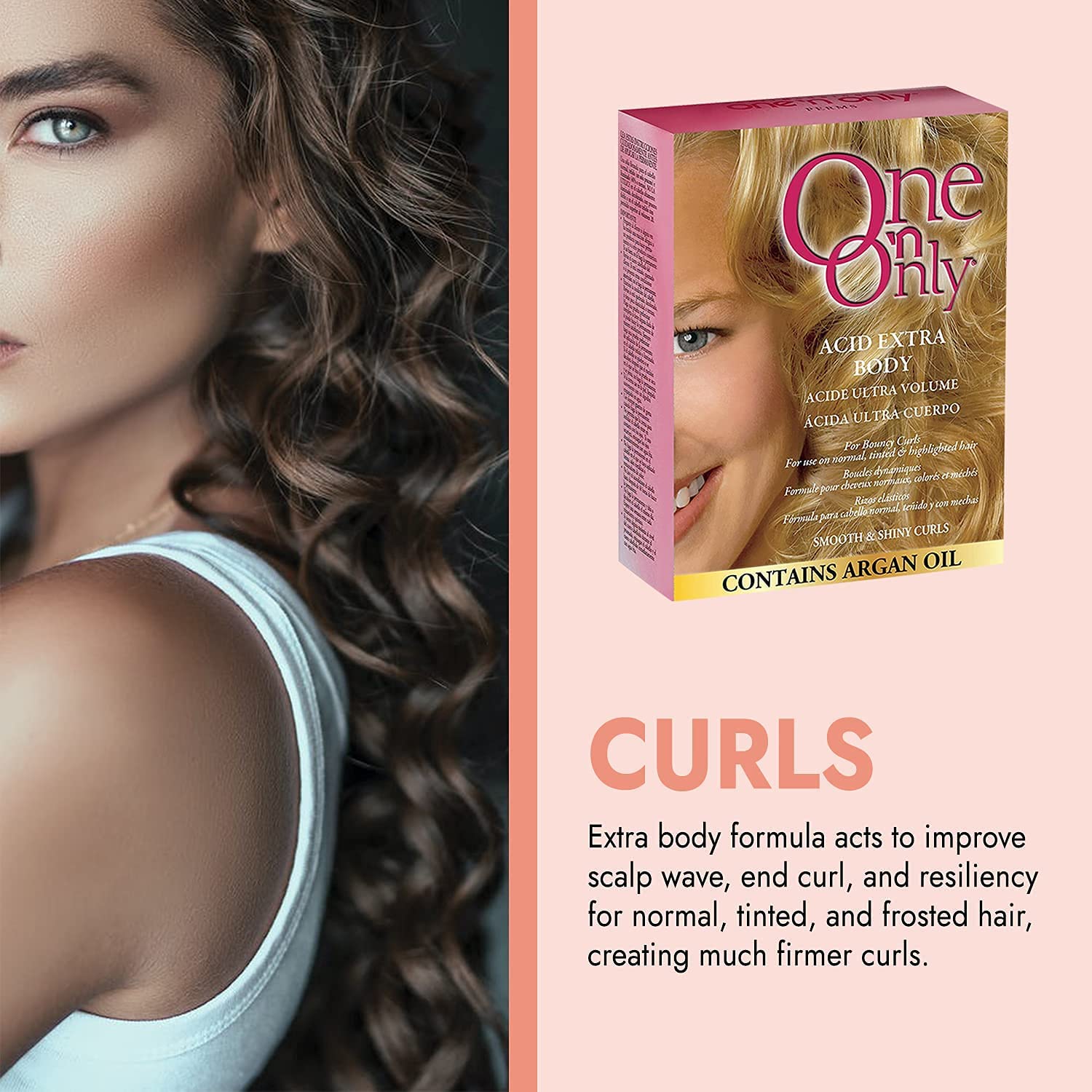 One 'N Only Acid Extra Body Hair Perm Kit neutralisant – fixation efficace