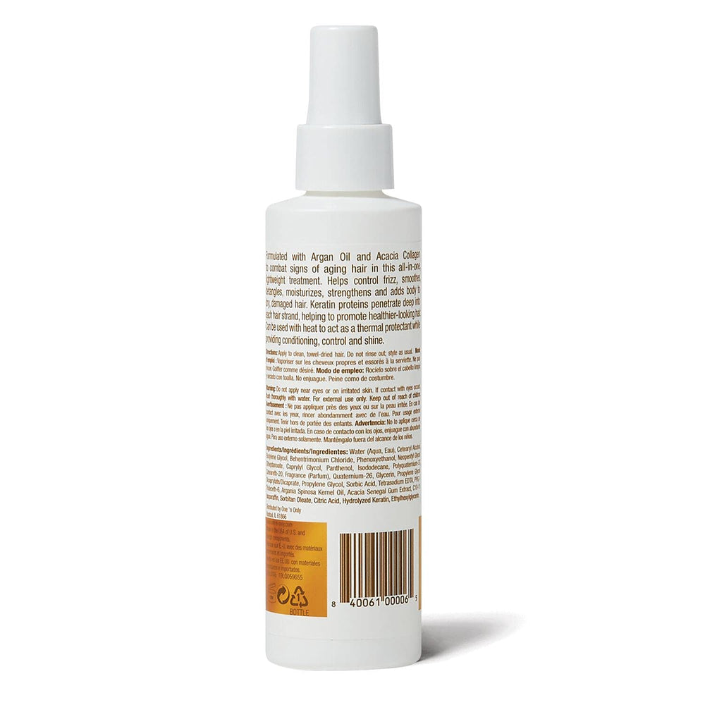 One 'n Only Argan Oil 12-en-1 – application facile qui démêle et apaise les cheveux.