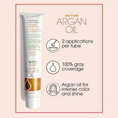 One N' Only Brillance Argan: couleur éclatante et fini lustré.