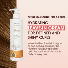 One 'N Only Crème Définissante Pour Boucles, texture légère et hydratation sans résidu.