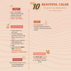 One 'N Only Fast 10 Coloration – zone d’application racine pour retouches rapides.