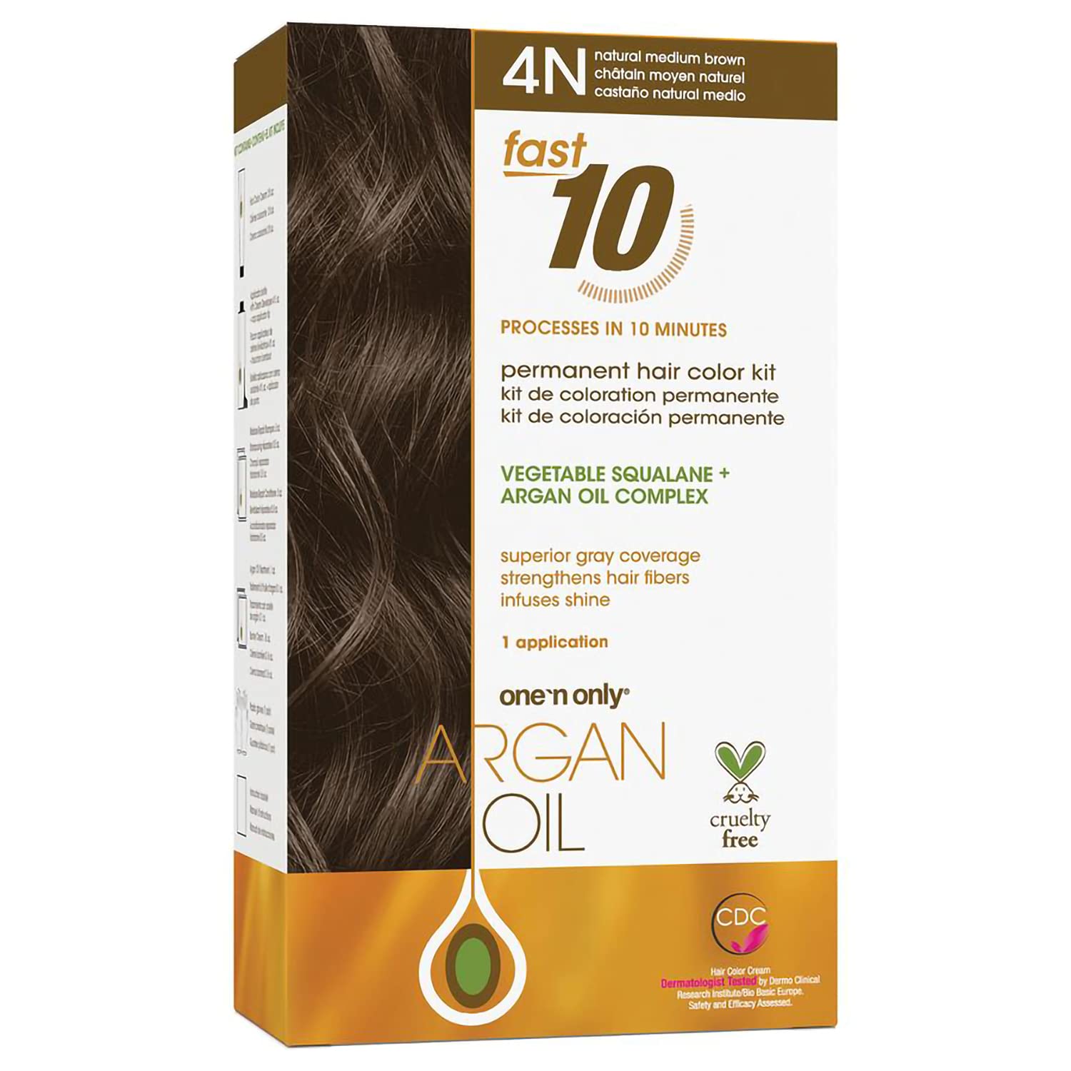 One 'N Only Fast 10 – couleur prête en bouteille, teinte durable.