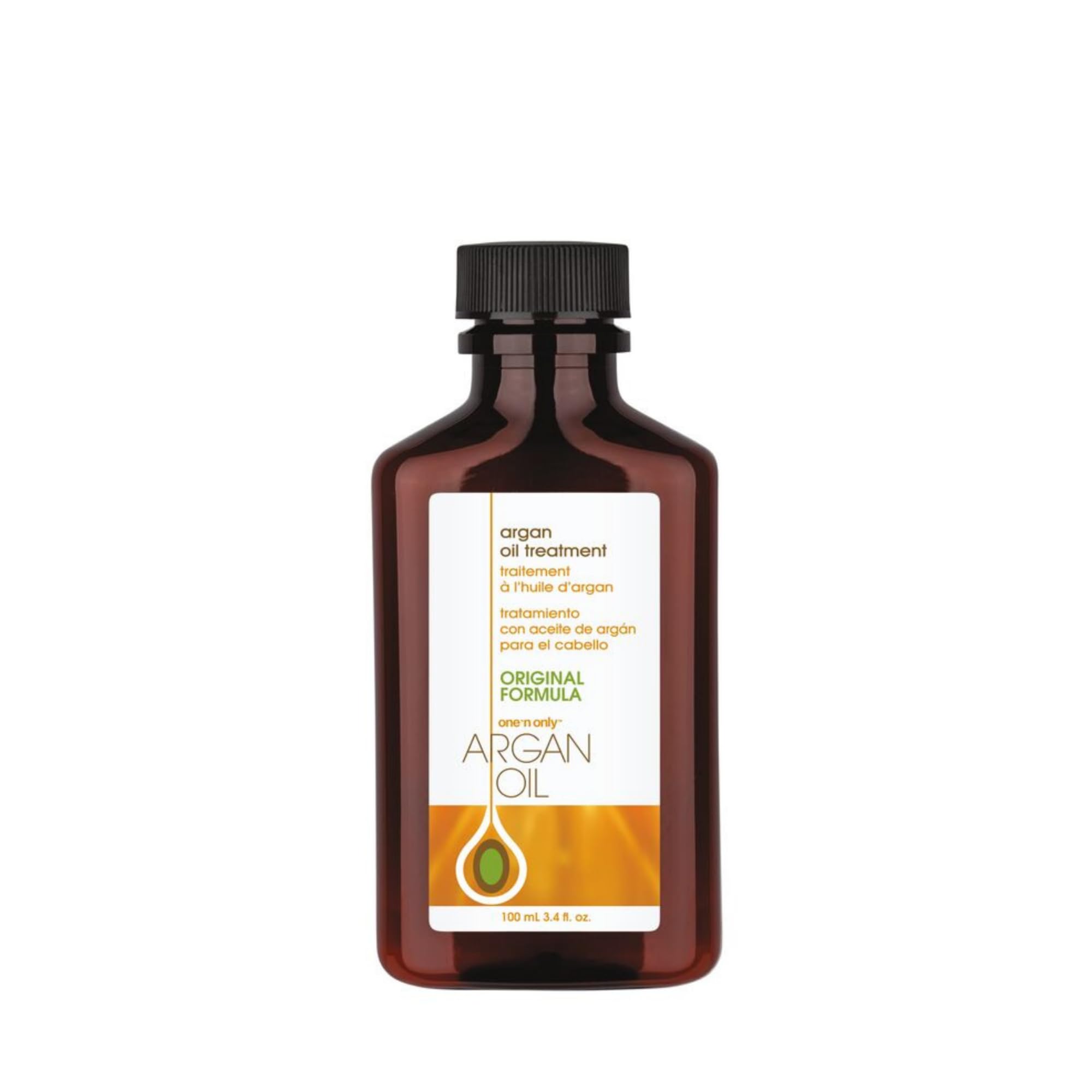 One 'N Only huile d’argan – bouteille-pour, réduction des frisottis et brillance