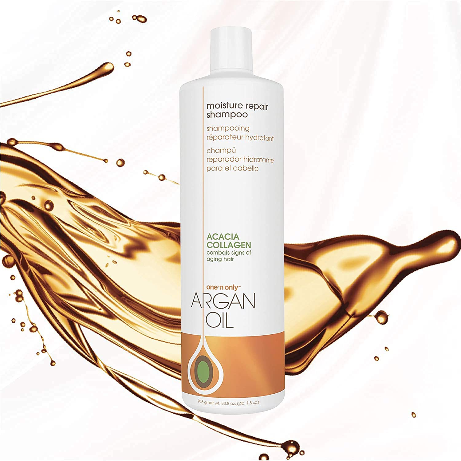 One 'n Only Shampoing sans parabènes et sulfates, formule douce.