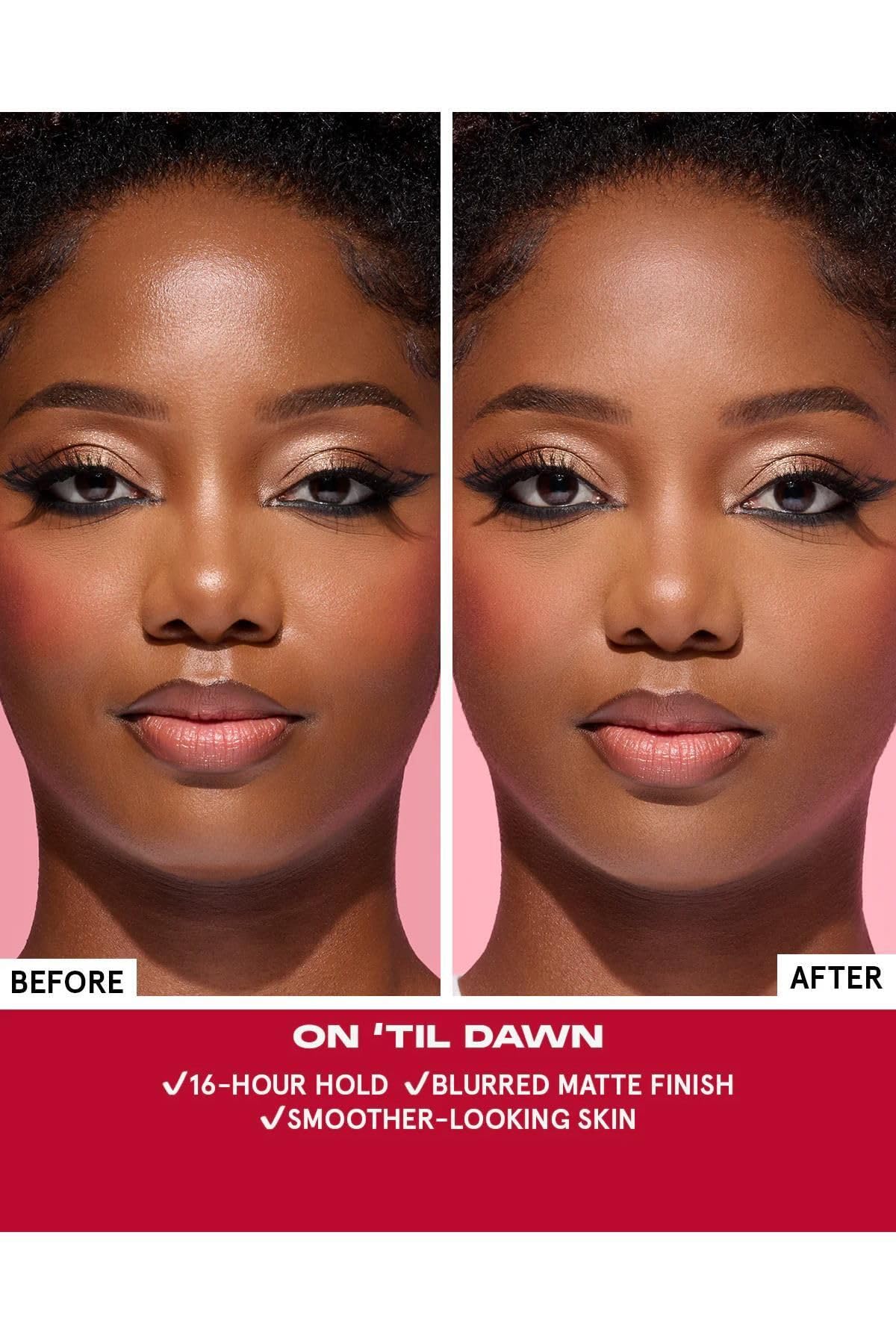 One Size On Til Dawn spray mist provides waterproof, sweat-proof protection.
