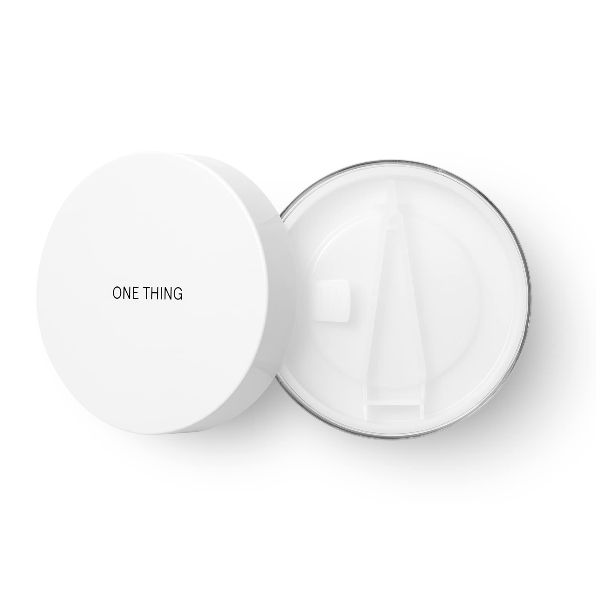 ONE THING Toner Pad Case, etui-translucide: étui clair facilitant l’identification des cotons