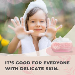One With Nature Nettoyant Rose Pétales, probiotiques pour le quotidien.
