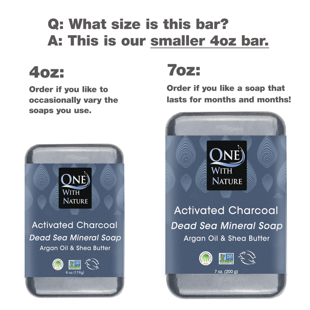 One With Nature Dead Sea Minerals Soap highlighting minerals for skin balance and gentle exfoliation
