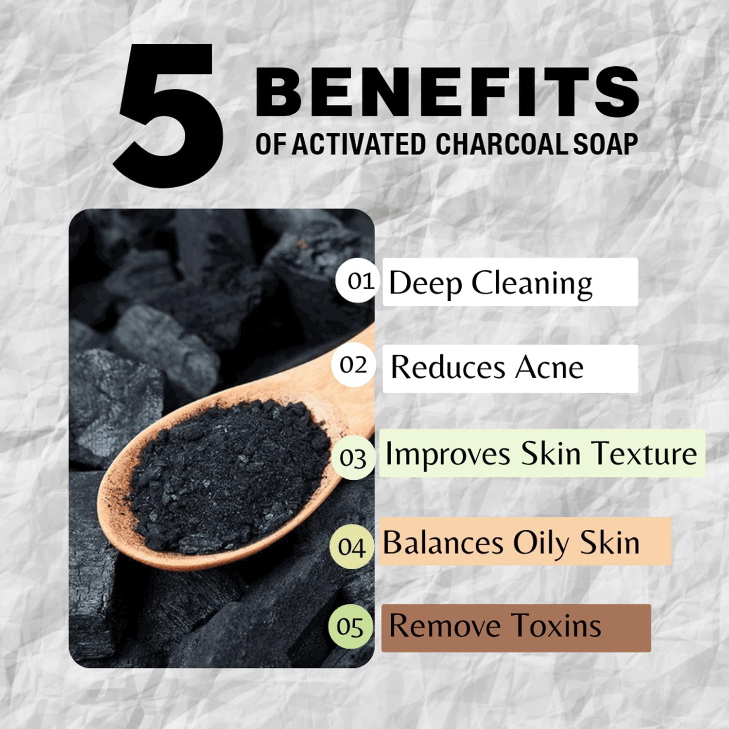 One With Nature Dead Sea Salt minerals bar for exfoliation and pH balance