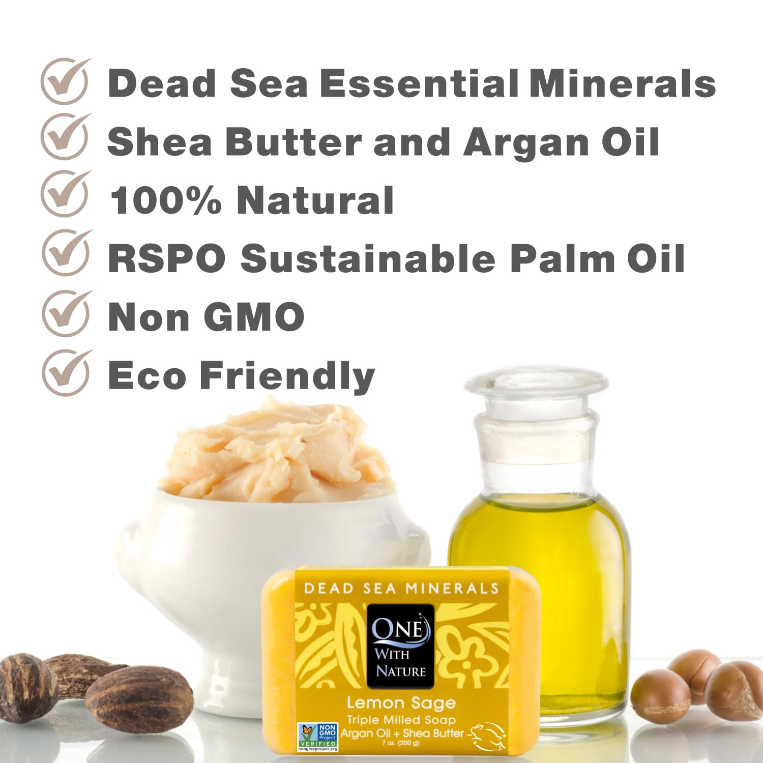 Beurre de karité et huile d’argan intégrés pour nourrir la peau