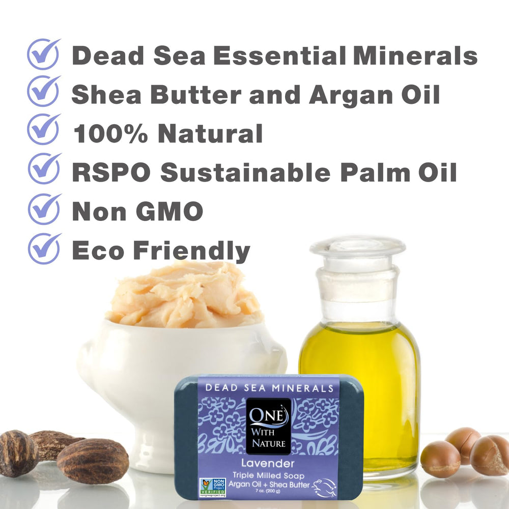 One With Nature Sels Mer Morte – minéraux riches favorisant une exfoliation douce