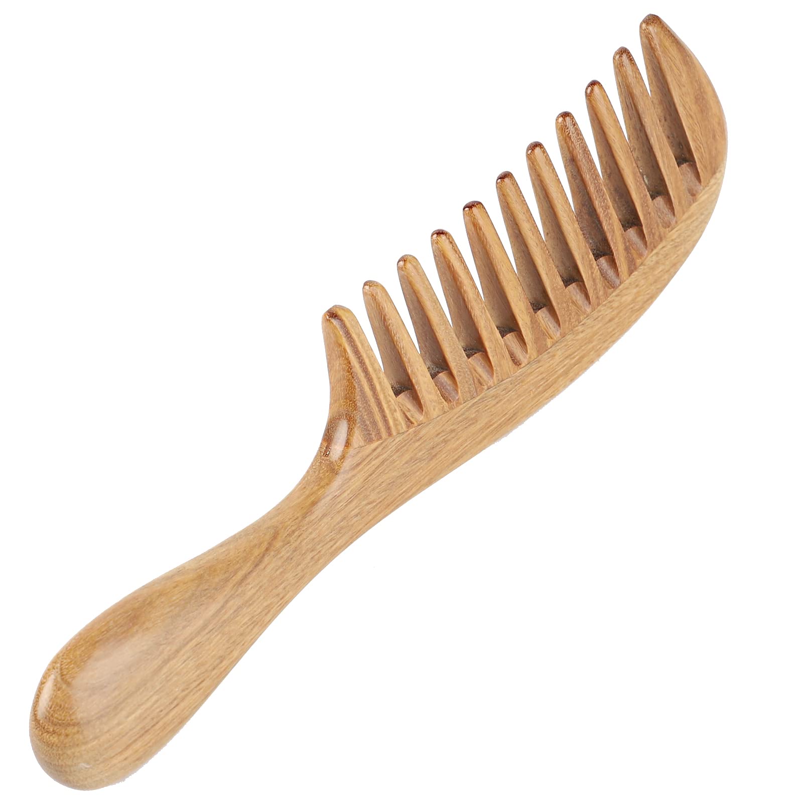 Onedor brosse-cheveux santal vert poignee ergonomique pour prise en main confortable.