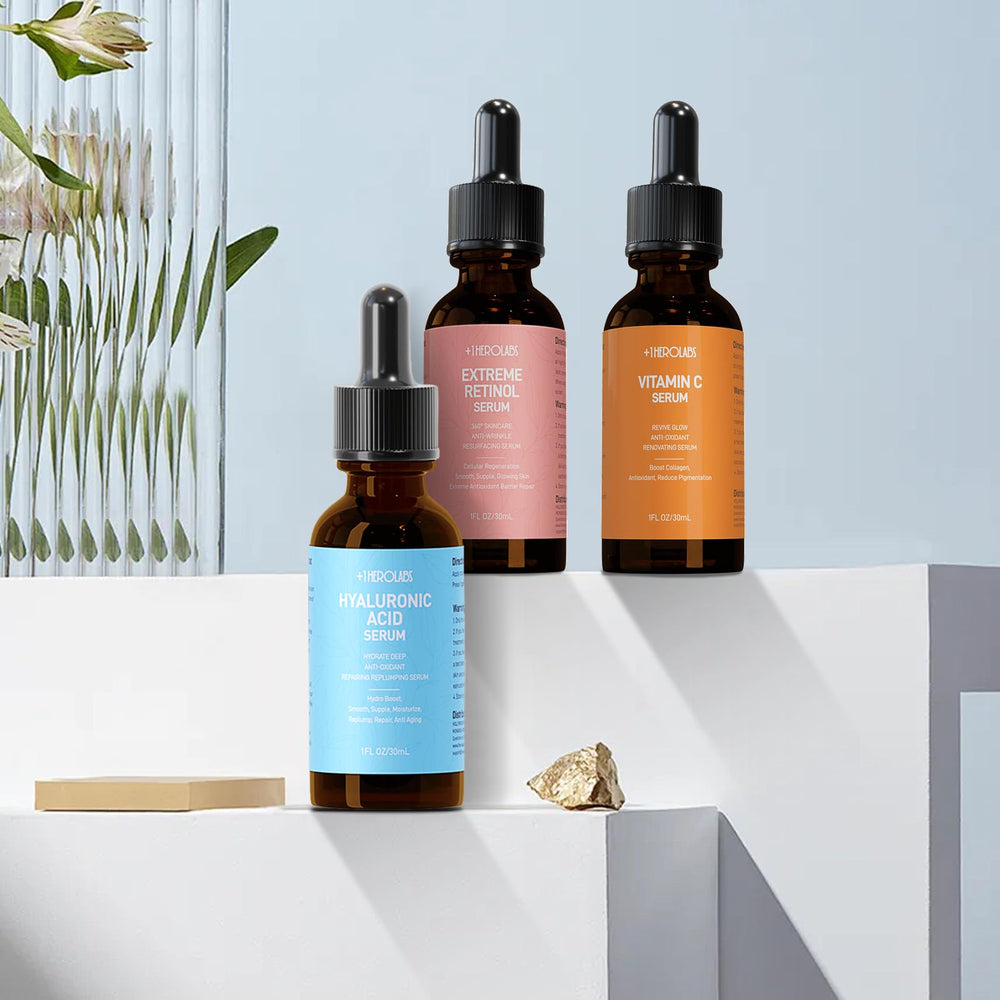 +1HEROLABS sérum hyaluronique-vegan-non-comédogène convient à tous types de peau.