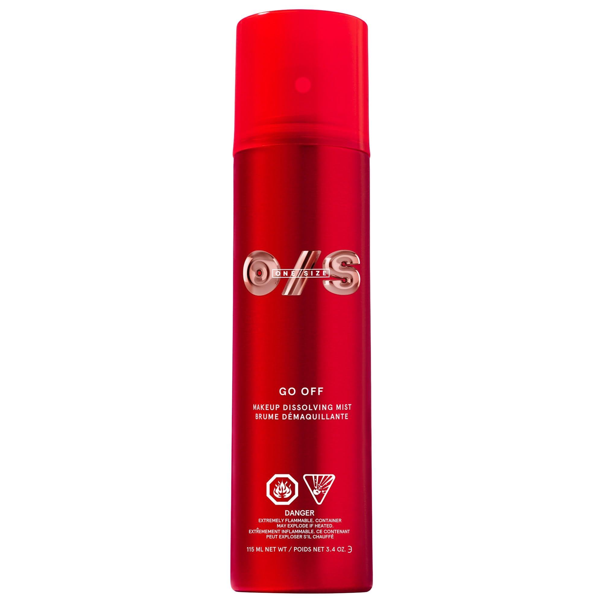 ONE/SIZE GO OFF: flacon spray pour démaquillage rapide et efficace
