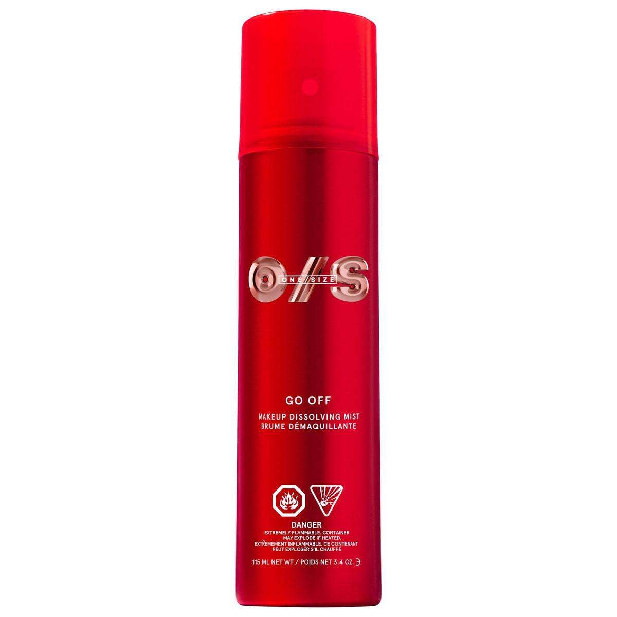 ONE/SIZE GO OFF: flacon spray pour démaquillage rapide et efficace
