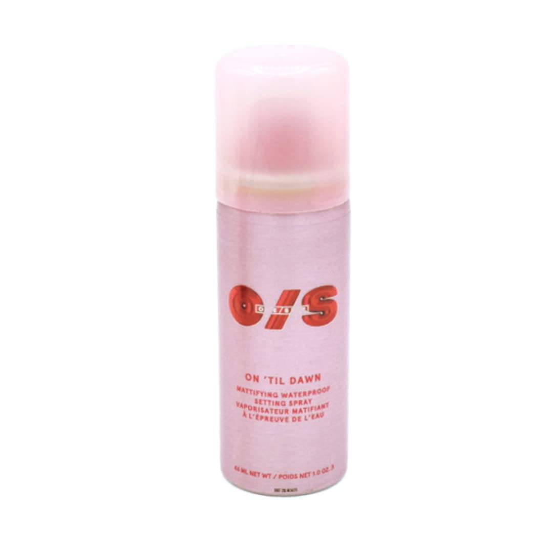 ONE/SIZE by Patrick Starrr mini On 'Til Dawn setting spray bottle for a lasting matte finish