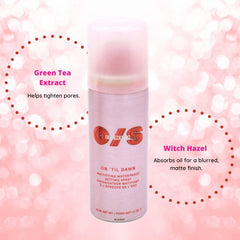 ONE/SIZE by Patrick Starrr mini setting spray highlights waterproof formula for all-day wear