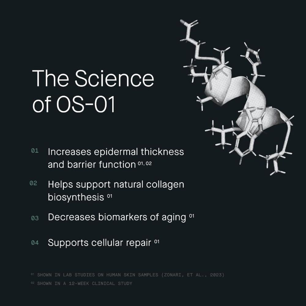 OneSkin FACE OS-01 application soir: routine simple et efficace.