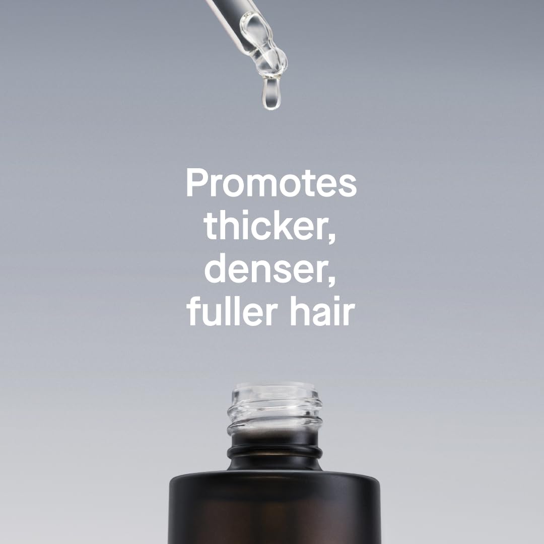 oneskin HAIR OS-01 densité capillaire potentielle, image reflétant l'effet sur les cheveux.