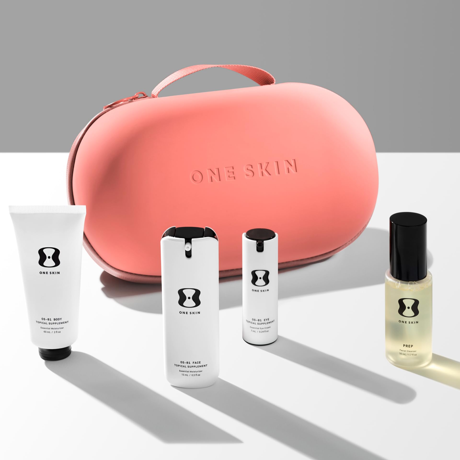oneskin OS-01 face-bouteille: soin du visage portable et hydratant