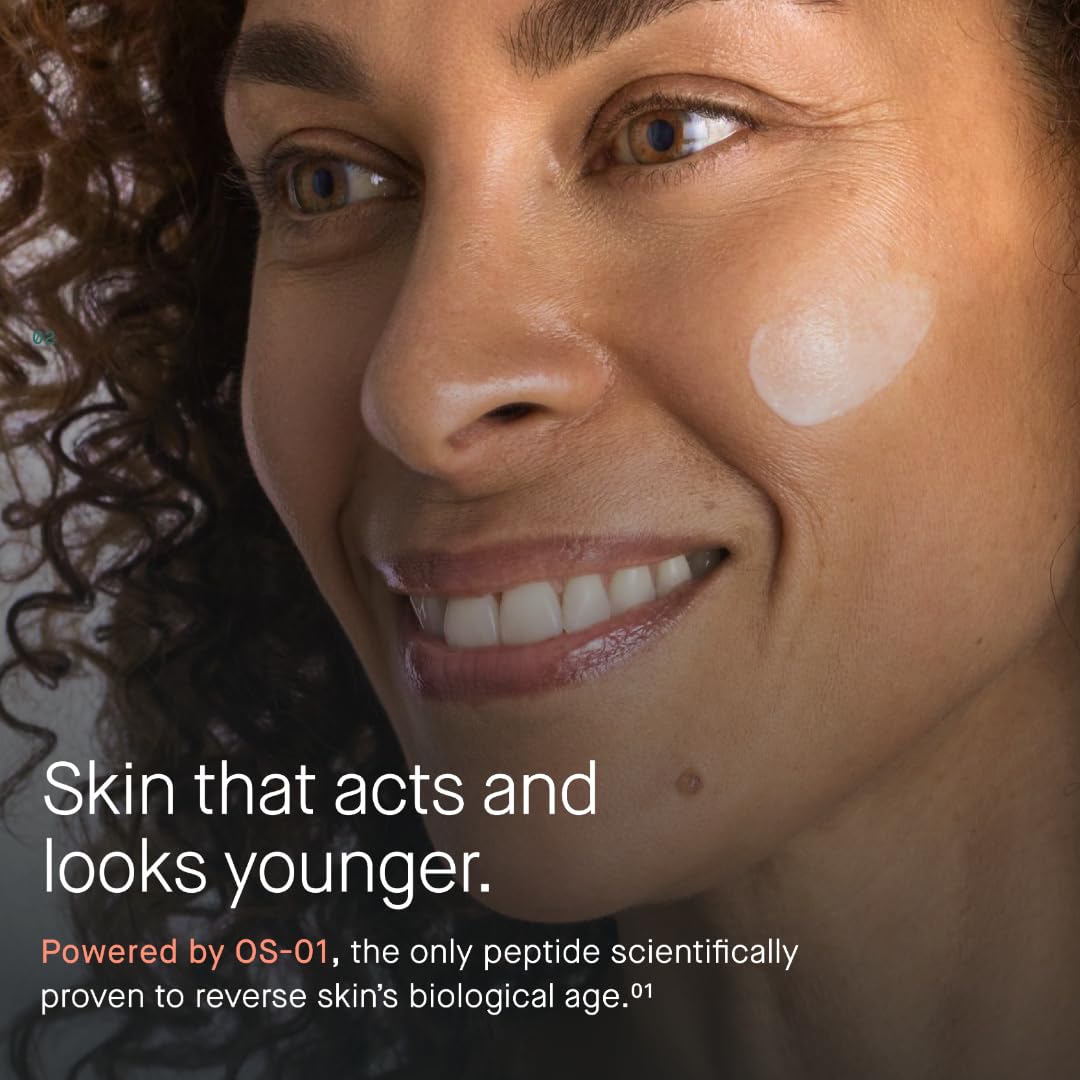 oneskin OS-01 Face texture crème soyeuse, texture agréable à appliquer.